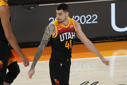 El jugador de baloncesto Juancho Hernangómez, que saldrá de los Jazz de Utah, en una fotografía de archivo. EFE/ George Frey