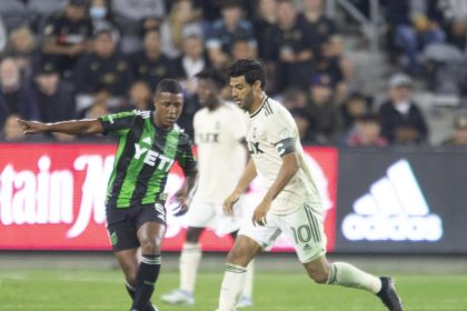 El jugador de Los Angeles Football Club Carlos Vela, en una fotografía de archivo. EFE/ Armando Arorizo