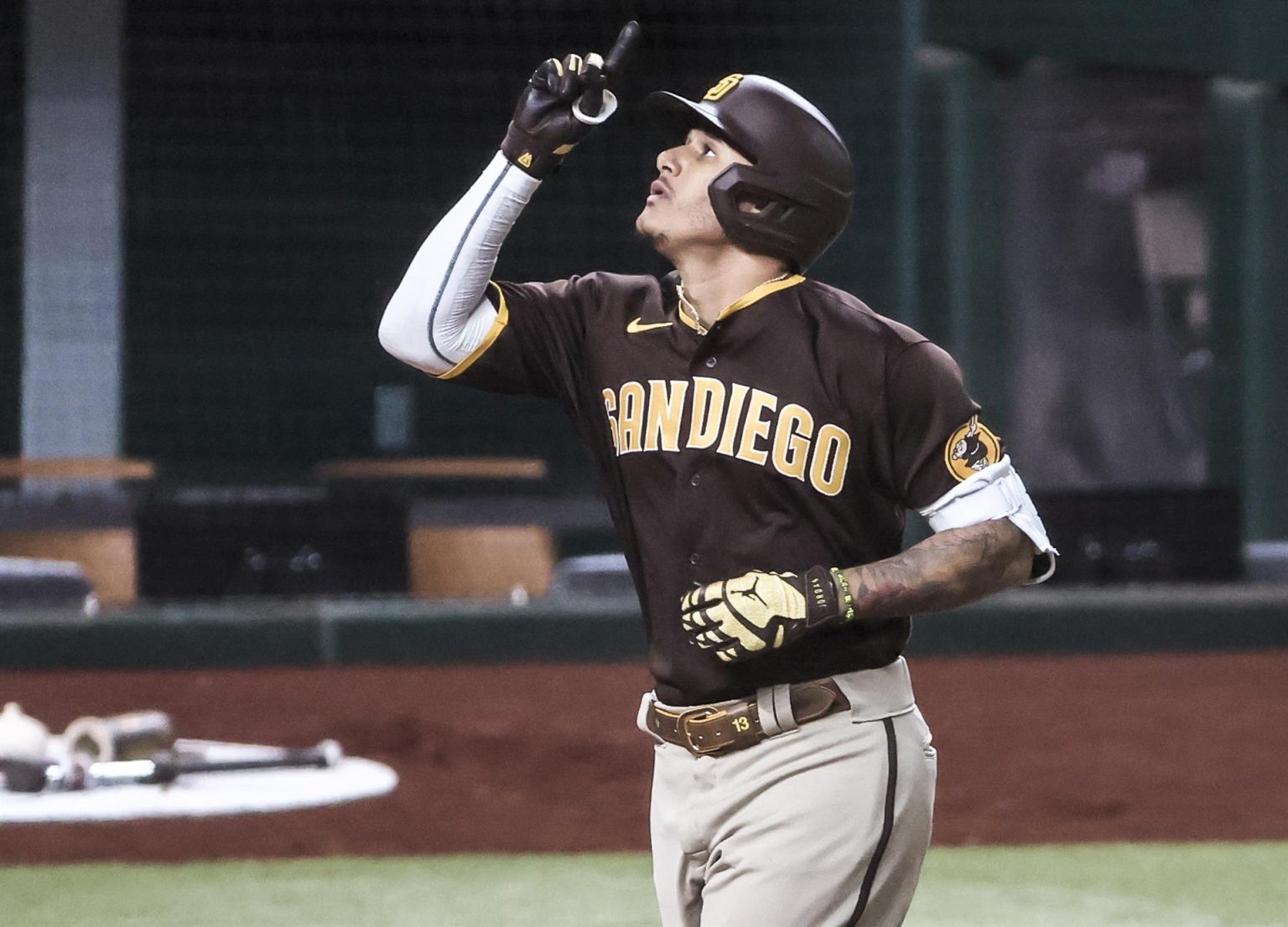 El jugador de los Padres de San Diego Manny Machado, en una fotografía de archivo. EFE/Tannen Maury