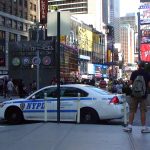 Fotografía de archivo de una de las patrullas de policía en Nueva York. EFE/Andrés Iamartino