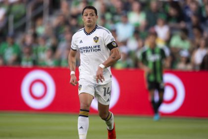 El delantero del LA Galaxy Javier ""Chicharito"" Hernández, en una fotografía de archivo. . EFE/Darren Abate