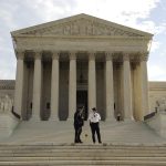 Vista exterior del Tribunal Supremo en Washington DC, Estados Unidos, imagen de archivo. EFE/MICHAEL REYNOLDS