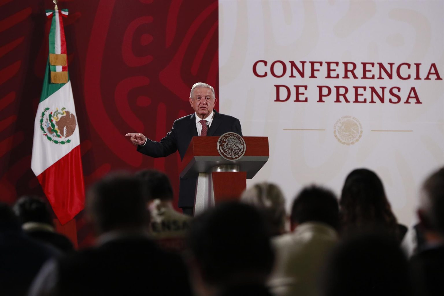 Imagen de archivo del presidente mexicano, Andrés Manuel López Obrador. EFE/José Méndez