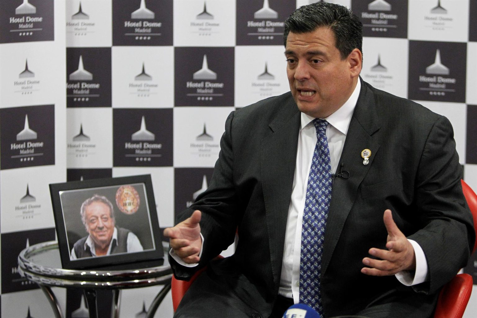 El presidente del Consejo Mundial de Boxeo (CMB), el mexicano Mauricio Sulaimán, imagen de archivo. EFE/ Víctor De Los Reyes