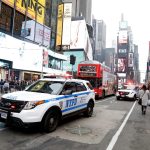 Vista de una patrulla de la policía de Nueva York, imagen de archivo. EFE/JASON SZENES