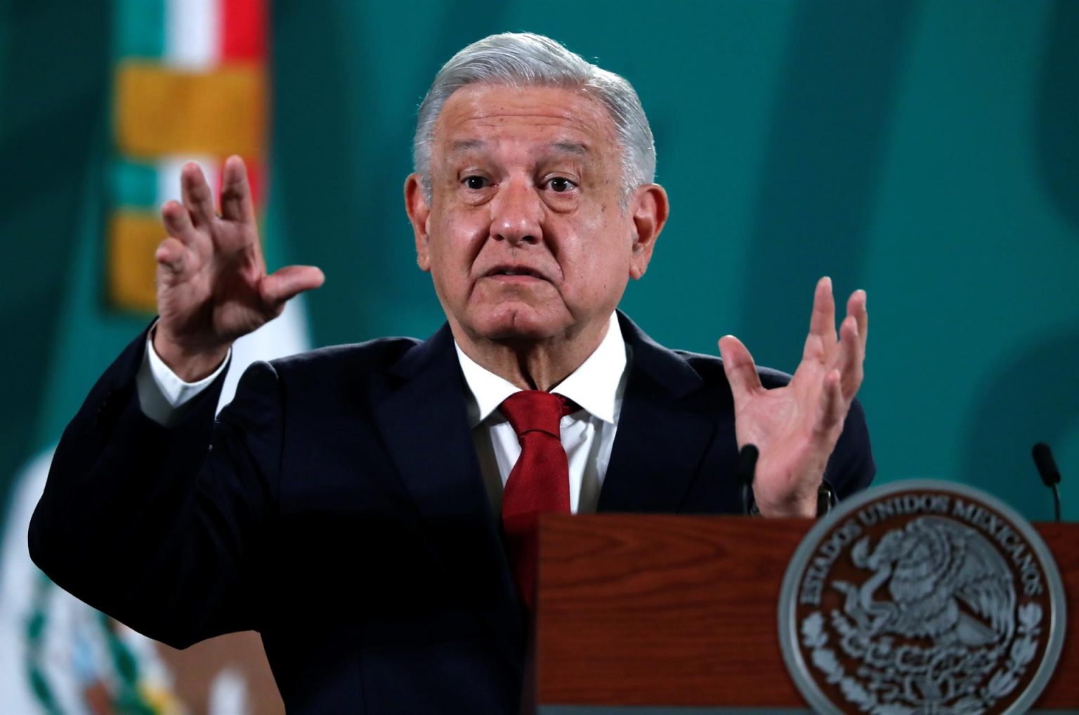 Imagen de archivo del presidente mexicano, Andrés Manuel López Obrador. EFE/ Mario Guzmán