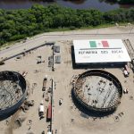 Fotografía aérea de archivo fechada el 14 de octubre de 2021, donde se observa la Refinería Dos Bocas, en el municipio de Paraíso en Tabasco (México). EFE/ Manuel López