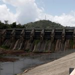 Vista del embalse de Carraízo sin agua en el pueblo de Trujillo Alto, Puerto Rico. Imagen de archivo. EFE/Thais Llorca