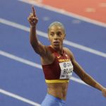 La atleta venezolana Yulimar Rojas, en una fotografía de archivo. EFE/Andrej Cukic