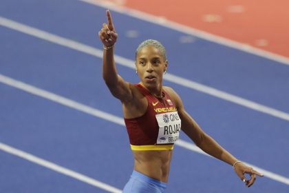 La atleta venezolana Yulimar Rojas, en una fotografía de archivo. EFE/Andrej Cukic