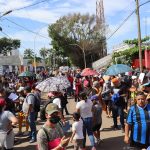 Migrantes protestan hoy frente a la sede del Instituto Nacional de Migración (INM) en la ciudad de Tapachula, estado de Chiapas (México). EFE/Juan Manuel Blanco