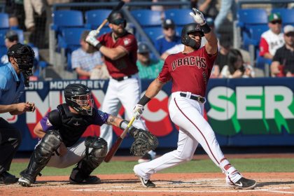 Para adquirir a Peralta el conjunto del Este de la Liga Americana envió a Arizona al receptor de liga menor Christian Cerda. Foto de archivo. EFE/ Miguel Sierra