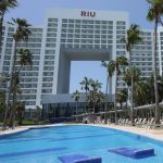 Vista general del Hotel Riu Palace las Américas, del 19 de julio de 2021, en el balneario de Cancún, estado de Quintana Roo (México). EFE/Alonso Cupul