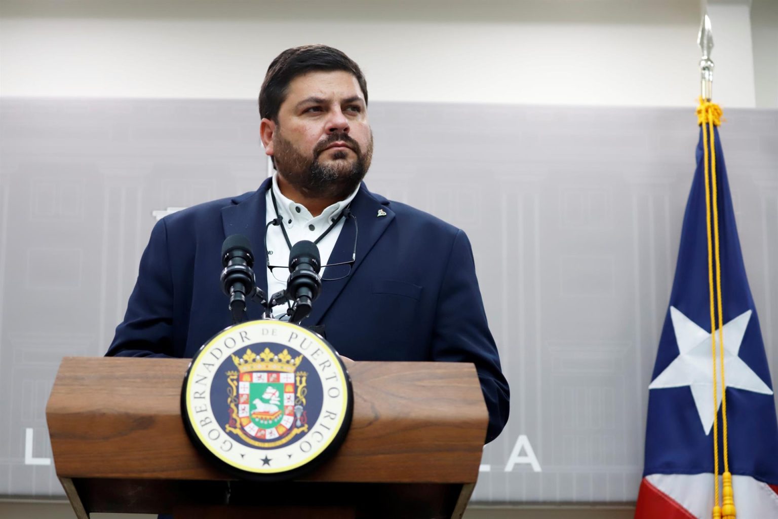 Fotografía de archivo del secretario del Departamento de Salud, Carlos Mellado. EFE/ Thais Llorca