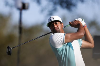 El golfista estadounidense Tony Finau, en una fotografía de archivo. EFE/ Francisco Guasco