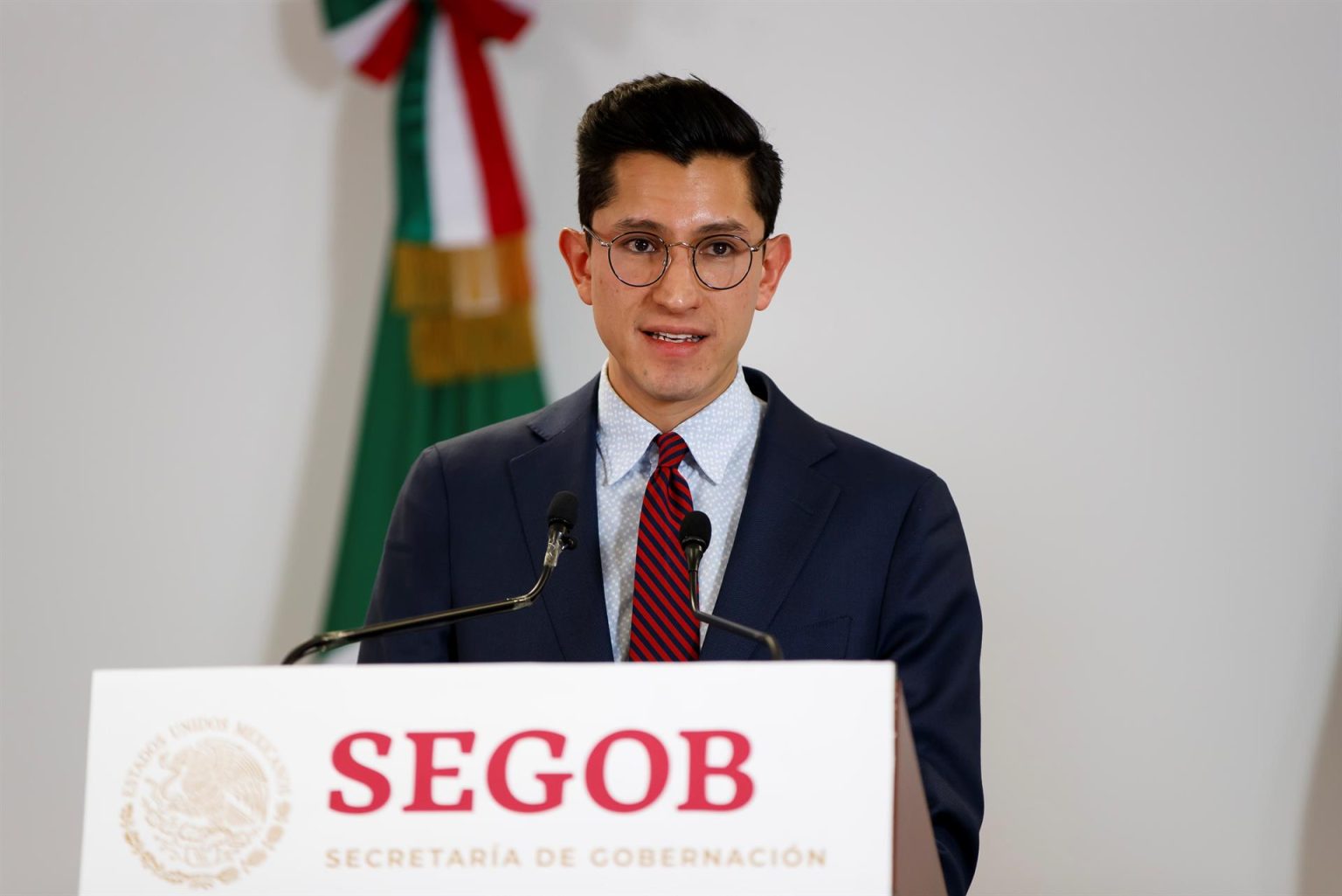 Fotografía de archivo del vocero de la Secretaría de Relaciones Exteriores de México, Roberto Velasco. EFE/José Méndez