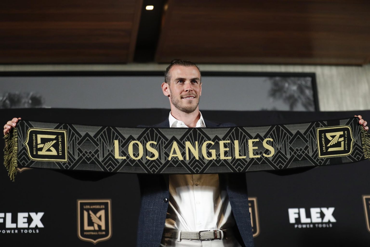 El galés Gareth Bale de LAFC, en una fotografía de archivo. EFE/Caroline Brehman