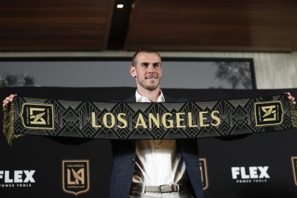 El galés Gareth Bale de LAFC, en una fotografía de archivo. EFE/Caroline Brehman