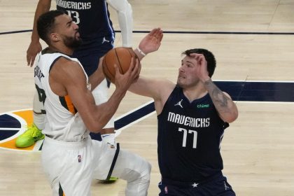 Fotografía de archivo del deportista francés Rudy Gobert (27) . EFE/ George Frey