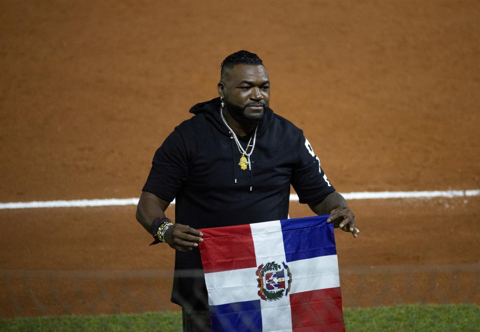 El exjugador de las Grandes Ligas David Ortiz, en una fotografía de archivo. EFE/ Orlando Barría