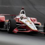 El piloto estadounidense Josef Newgarden del Team Penske, en una fotografía de archivo. EFE/Tannen Maury