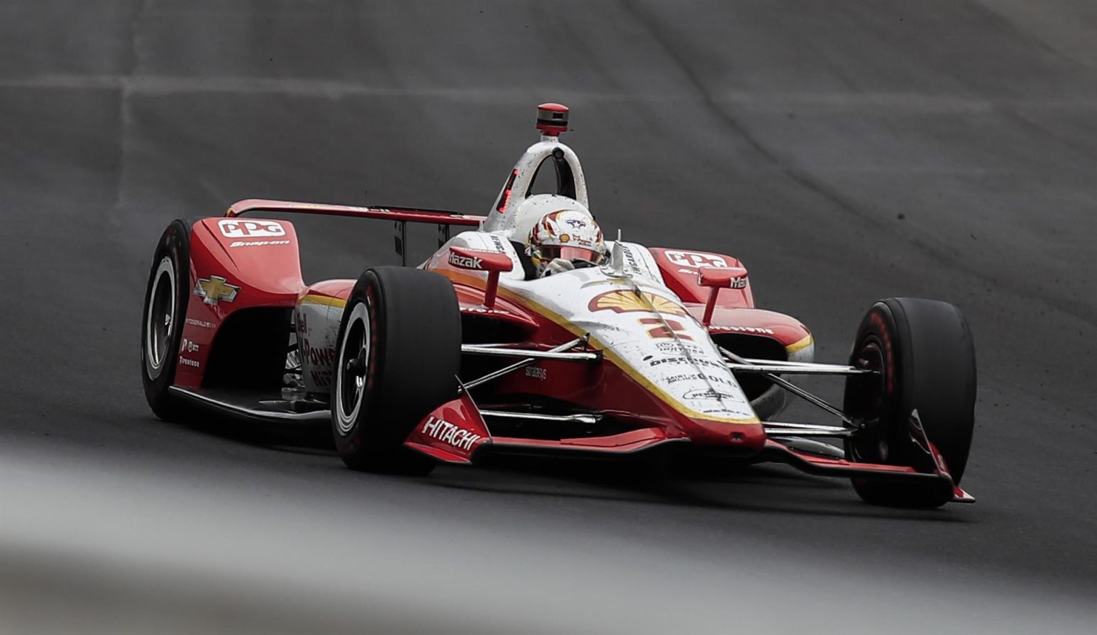 El piloto estadounidense Josef Newgarden del Team Penske, en una fotografía de archivo. EFE/Tannen Maury