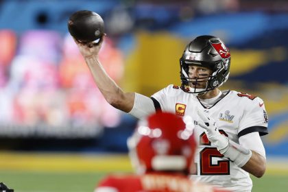 Imagen de archivo del mariscal de campo de Tampa Bay Buccaneers Tom Brady. EFE/EPA/ERIK S. LESSER