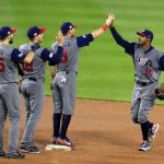 Jugadores de la selección estadounidense de béisbol en el Clásico Mundial, en una fotografía de archivo. EFE/Paul Buck