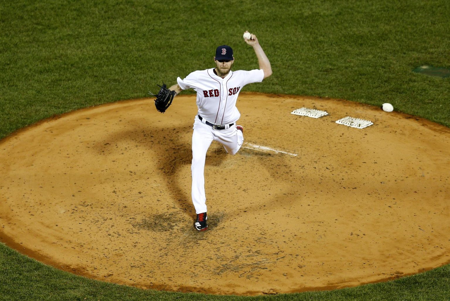 Fotografía de archivo de Chris Sale de los Medias Rojas. EFE /CJ GUNTHER