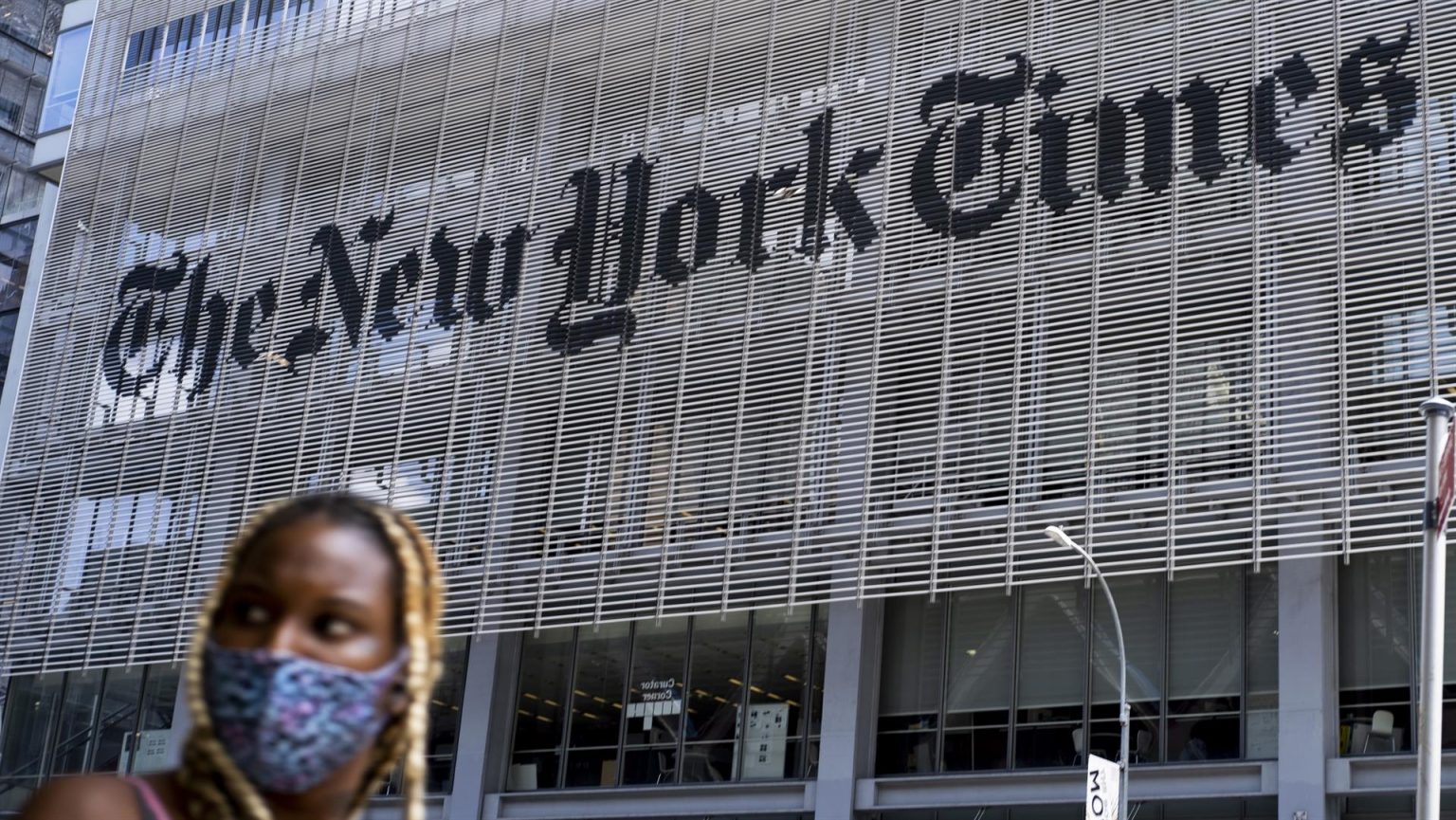 Vista del edificio del New York Times en Nueva York, Nueva York, Estados Unidos. Imagen de archivo. EFE / EPA / JUSTIN LANE