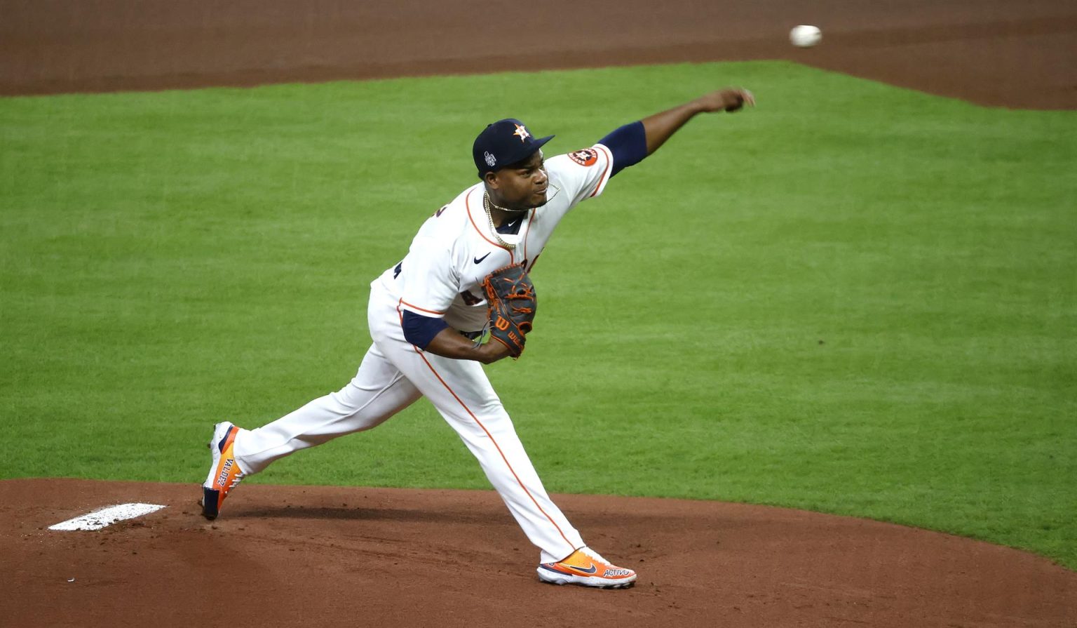 Valdez inició este recorrido de calidad el pasado 25 abril cuando completó seis entradas en las que no le anotaron carreras limpias y ponchó a cinco bateadores en su apertura frente a los Rangers de Texas. Foto de archivo. EFE/EPA/TANNEN MAURY