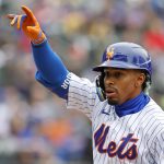 El puertorriqueño Francisco Lindor de los Mets de Nueva York, en una fotografía de archivo. EFE/Jason Szenes