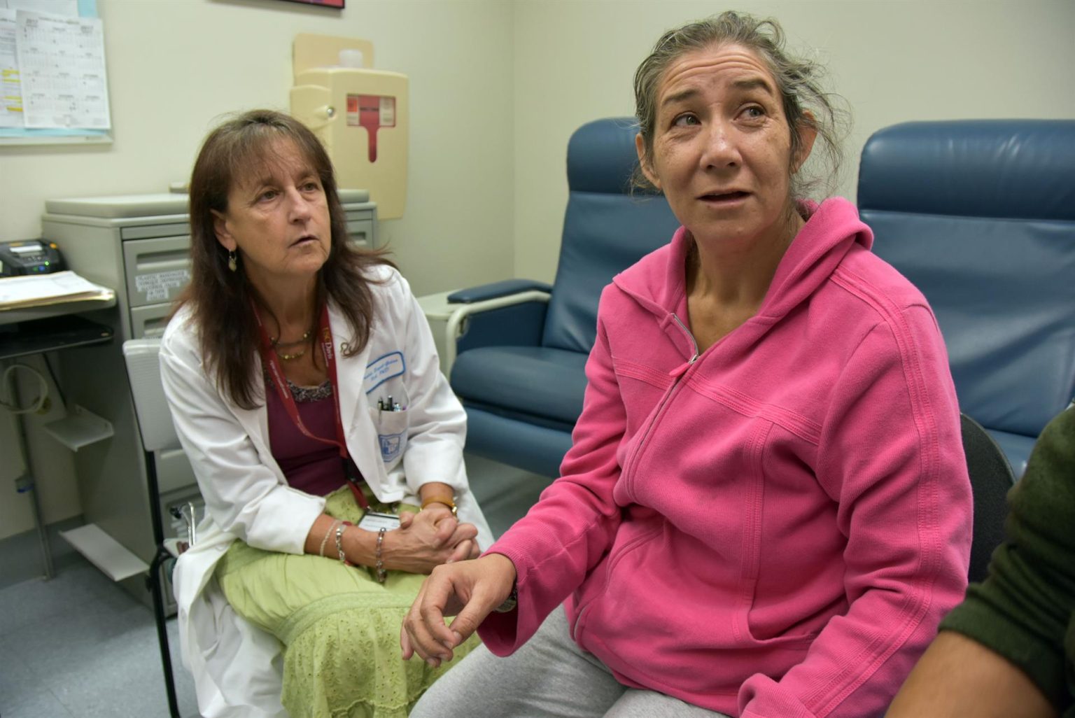 Fotografía de archivo que muestra a una paciente  de Alzheimer. EFE/Iván Mejía
