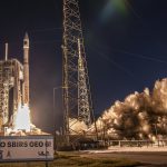 Fotografía cedida por United Launch Systems (ULA) del lanzamiento de un satélite de las Fuerzas Armadas para la detección temprana de misiles, hoy en Cabo Cañaveral, Florida (EE. UU). EFE/ United Launch Systems (ula) /SOLO USO EDITORIAL/NO VENTAS/SOLO DISPONIBLE PARA ILUSTRAR LA NOTICIA QUE ACOMPAÑA/CRÉDITO OBLIGATORIO