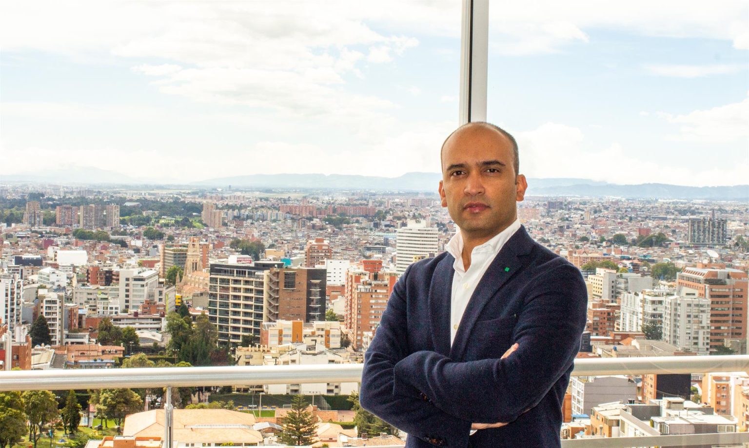 Fotografía cedida por Wingo que muestra a su director Comercial y de Planeación de la empresa, Jorge Jiménez. Wingo abre dos nuevas rutas desde la Ciudad de Panamá a Santo Domingo (República Dominicana) y La Habana (Cuba), convirtiéndose en la "única aerolínea de bajo costo que va a operar estos destinos de manera directa", dijo a Efe el director Comercial y de Planeación de la empresa, Jorge Jiménez. EFE/ Wingo