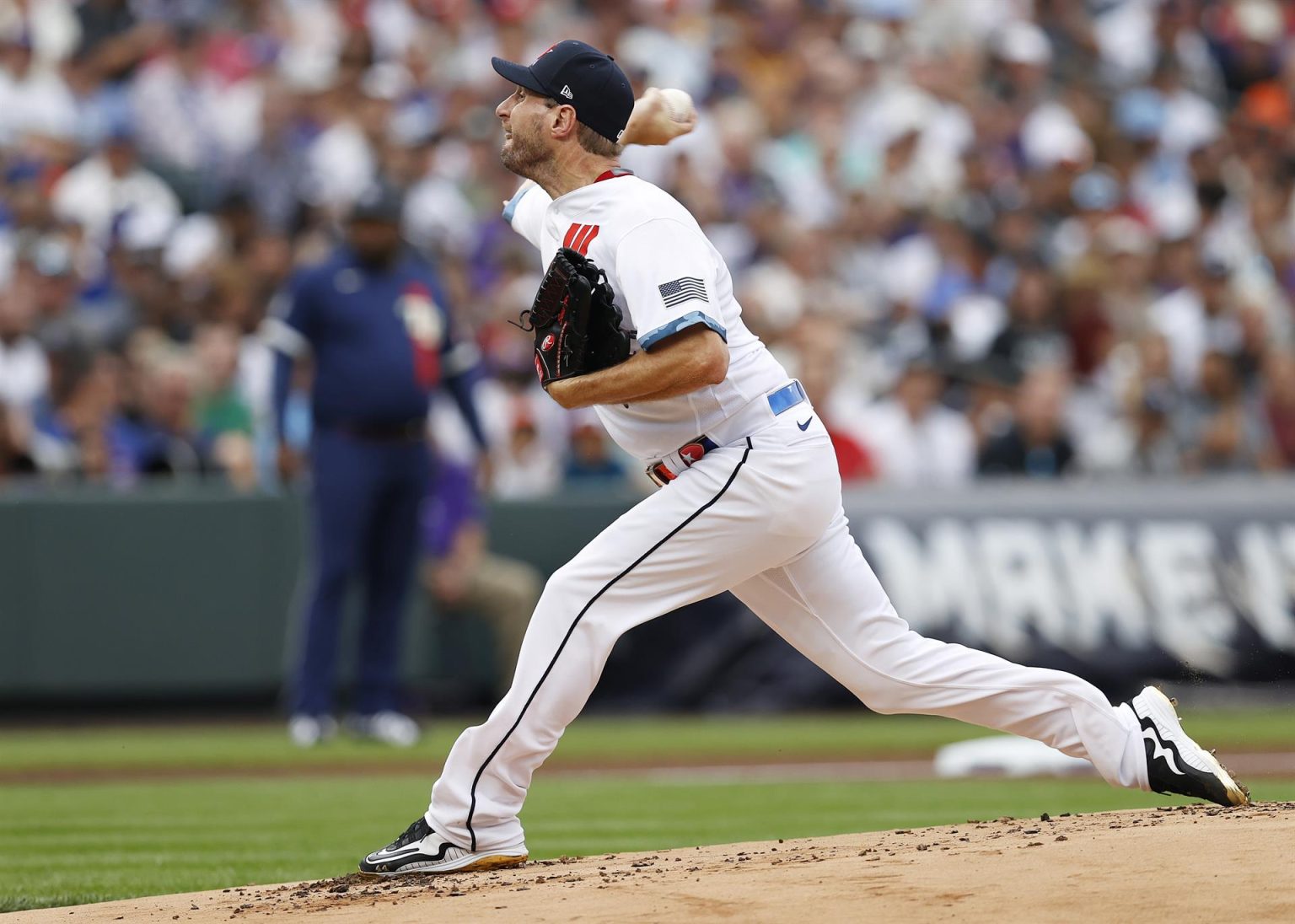 El lanzador Max Scherzer, en una fotografía de archivo. EFE/EPA/JOHN G. MABANGLO