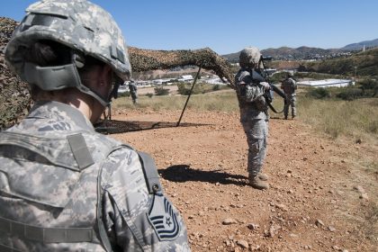 De cerca de 6.500 soldados que estaban asignados en dicha frontera en noviembre pasado se ha pasado a unos 5.000, según informan hoy medios locales. Imagen de archivo. EFE/Gary Williams