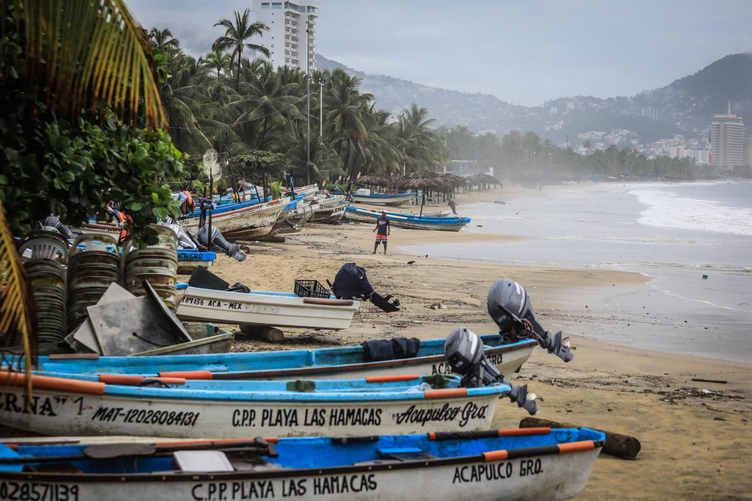 Fotografía de las playas de Acapulco, estado de Guerrero (México). Imagen de archivo. EFE/ David Guzmán