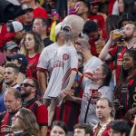 Fanáticos del Atlanta United , en una fotografía de archivo. EFE/EPA/Erik S. Lesser