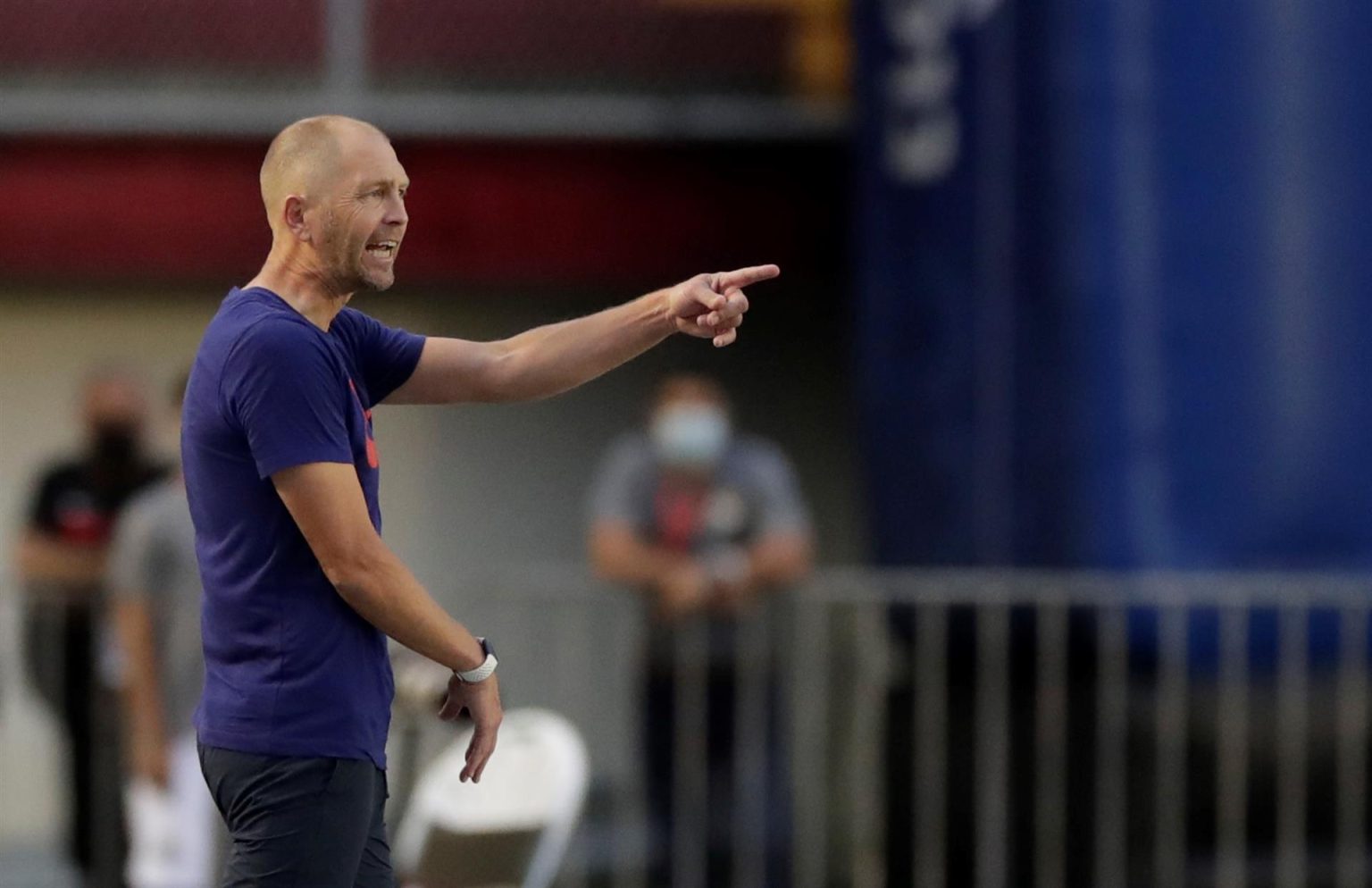 Fotografía de archivo en la que se registró al seleccionador del equipo nacional masculino de fútbol de Estados Unidos, Gregg Berhalter. EFE/Bienvenido Velasco