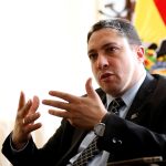Fotografía de archivo del ministro de Justicia de Bolivia, Héctor Arce. EFE/Chema Moya
