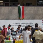 Vista general de la Feria Internacional Gastronómica y Cultural, el 6 de septiembre de 2022 en Tijuana, Baja California (México). EFE/Joebeth Terriquez