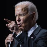 El presidente de los Estados Unidos, Joe Biden, habla en la 45ª Gala del Instituto del Caucus Hispano del Congreso, este 15 de septiembre de 2022. EFE/EPA/Jim Lo Scalzo / POOL