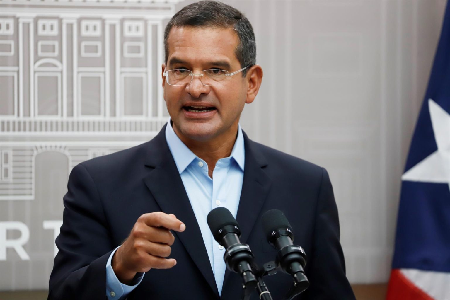 Fotografía de archivo del gobernador de Puerto Rico, Pedro Pierluisi. EFE/ Thais Llorca