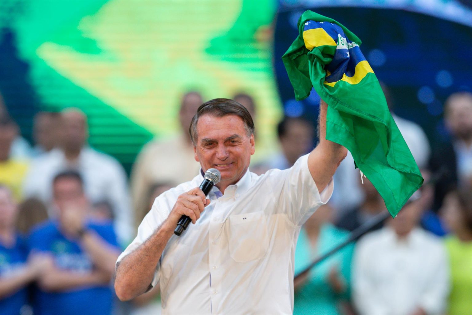 Fotografía de archivo del presidente de Brasil, Jair Bolsonaro. EFE/ André Coelho