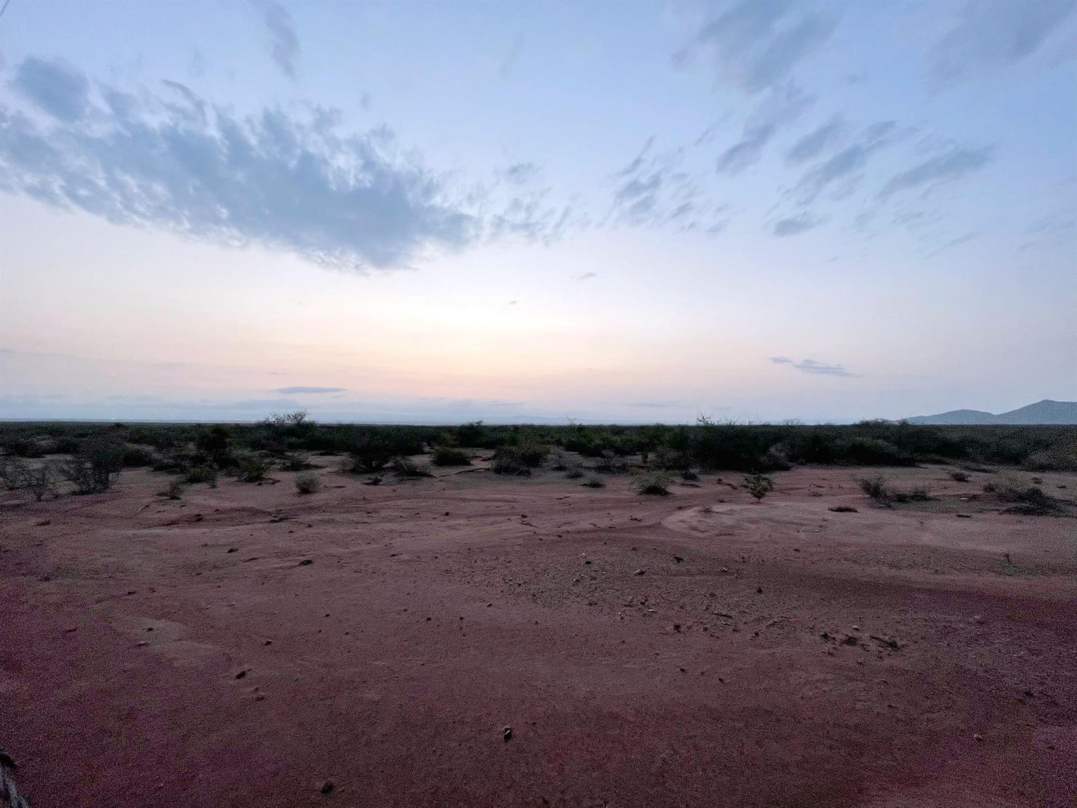 Fotografía del desierto de West Texas, cerca de donde se realizó el lanzamiento del cohete New Shepard, de la compañía Blue Origin, en la ciudad de Van Horn, Texas (EE.UU.). Imagen de archivo. EFE/ Antoni Belchi