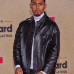 El rapero puertorriqueño Myke Towers posa en la alfombra roja de los Premios Billboard de la Música Latina en el Watsco Center en Miami, Florida (EE.UU.). Imagen de archivo. EFE/Giorgio Viera