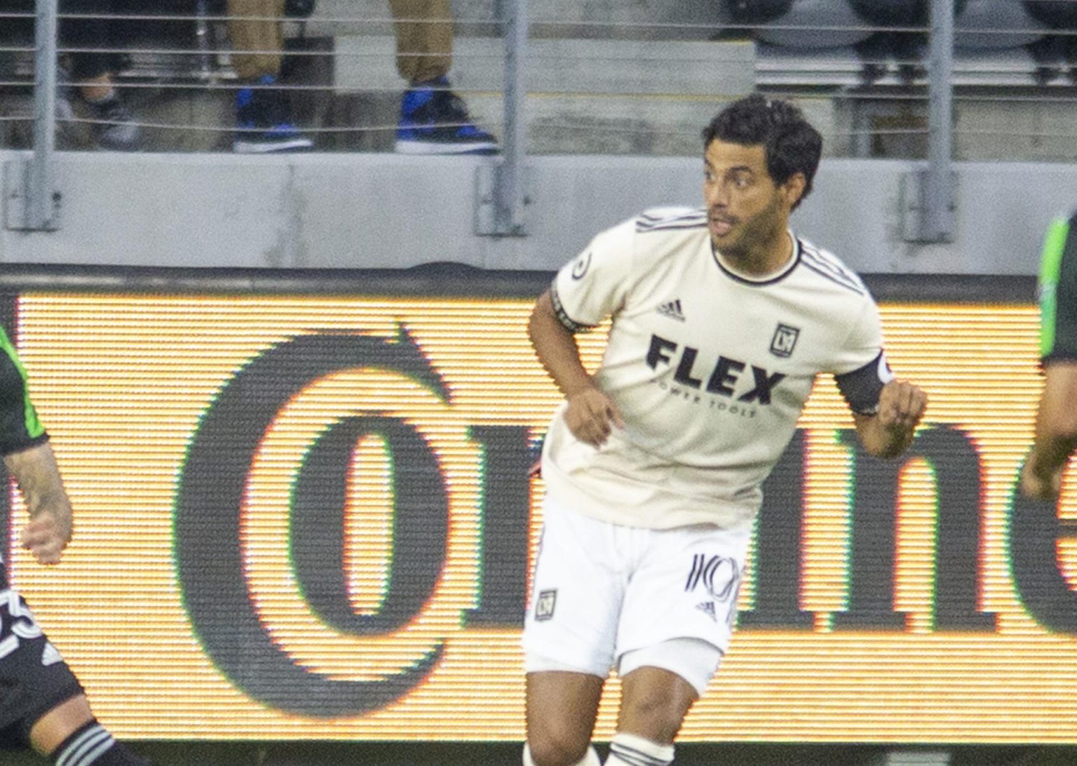 El jugador de Los Angeles Football Club Carlos Vela, en una fotografía de archivo. EFE/ Armando Arorizo