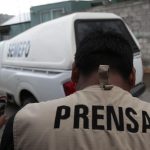 Un grupo de periodistas acude al lugar donde fue asesinado el periodista Fredy Román Román en el municipio de Chilpancingo, estado de Guerrero (México). Imagen de archivo. EFE/ Jose Luis de la Cruz