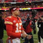 Patrick Mahomes de los Kansas City Chiefs, en una fotografía de archivo. EFE/EPA/DAVE KAUP